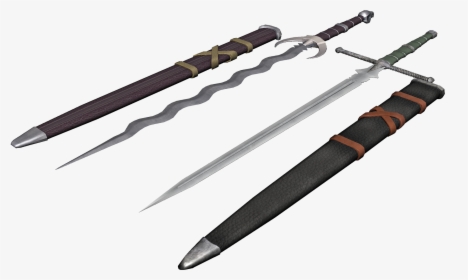 Just A Couple Of Swords I Designed Based Off The Popular - Dagger, HD Png Download, Transparent PNG
