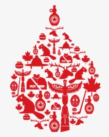 Canadiana Icons , Png Download - Canada Leaf Christmas Png, Transparent Png, Transparent PNG