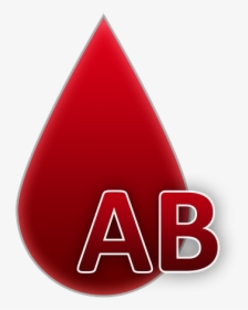 Blood Group, Ab, Blood, A Drop Of Blood, Blood Donation - Blood Group Type Png, Transparent Png, Transparent PNG