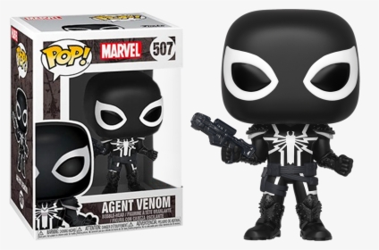 Agent Venom Pop Vinyl Figure - Funko Pop Marvel Agent Venom, HD Png Download, Transparent PNG