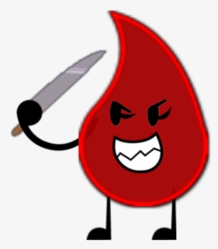 The Object Shows Community Wiki - Object Show Blood Drop, HD Png Download, Transparent PNG