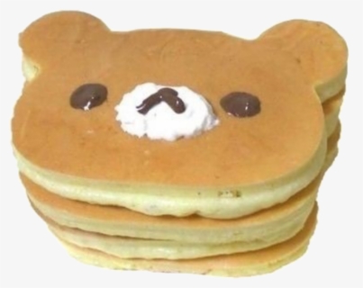 #rilakkuma #bear #pancake #pancakes #delicious - Yellow Header Tumblr Aesthetic, HD Png Download, Transparent PNG