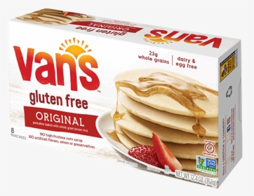 Gluten Free Pancakes - Vans Gluten Free Blueberry Waffles, HD Png Download, Transparent PNG