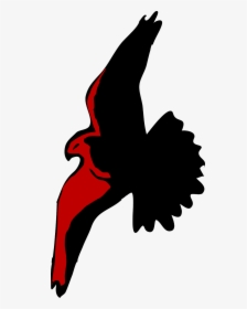 Eagle Silhouette Spread Flying Png Image - Flying Eagle Illustration Png, Transparent Png, Transparent PNG
