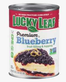 Premium Blueberry Fruit Filling & Topping - Lucky Leaf Blueberry Pie Filling, HD Png Download, Transparent PNG