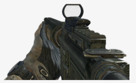 M16a4 Red Dot Sight Mw3 - Mw3 Red Dot Sight, HD Png Download, Transparent PNG