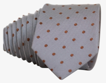 Classic Grey And Red Dot Necktie - Polka Dot, HD Png Download, Transparent PNG