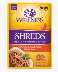 Shreds Tuna And Shrimp - Wellness Healthy Indulgence Morsels, HD Png Download, Transparent PNG