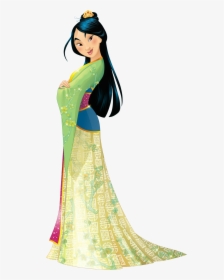 Disney Princesses Png Transparent Images - Mulan Pocahontas Disney Princess, Png Download, Transparent PNG