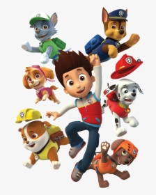 Ryder And His Dogs Paw Patrol Png Png - Ryder And Paw Patrol, Transparent Png, Transparent PNG