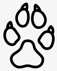 Dog Paws Png - Labrador Retriever Footprint, Transparent Png, Transparent PNG