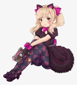 Mayu ♡ On Twitter - Black Cat D Va Fanart, HD Png Download, Transparent PNG