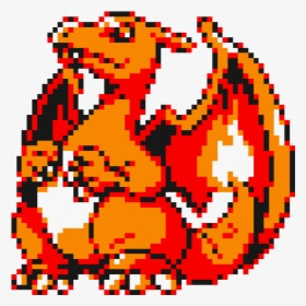 Pokemon Yellow Charizard Sprite, HD Png Download, Transparent PNG
