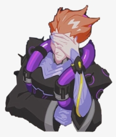 Overwatch Moira Facepalm Spray, HD Png Download, Transparent PNG