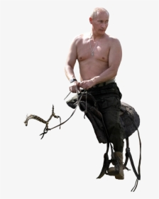 Transparent Putin Png - Putin Riding Horse Png, Png Download, Transparent PNG