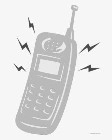 Clip Art Ringing Cell Phone Clipart - Cell Phone Ringing Gif, HD Png Download, Transparent PNG