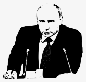 Putin, Vladimir, Russia, President, People, Man, Leader - Putin Black And White Suit, HD Png Download, Transparent PNG