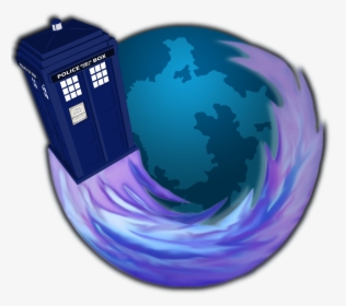 Tardis Firefox Icon - Doctor Who .ico, HD Png Download, Transparent PNG
