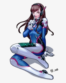 Overwatch D Va By - Dva Overwatch Png, Transparent Png, Transparent PNG