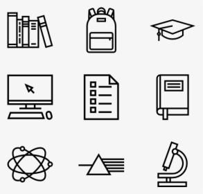 Back To School - Back To School Icons, HD Png Download, Transparent PNG