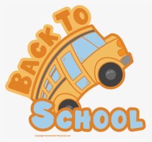 Free Back To School Clipart - Png Back To School Clipart, Transparent Png, Transparent PNG