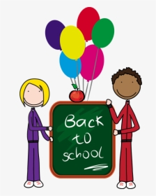 Back To School School Teacher Free Download Clipart - Back To School Clip Art, HD Png Download, Transparent PNG