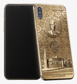 Caviar Putin Gold 3 - Iphone X, HD Png Download, Transparent PNG