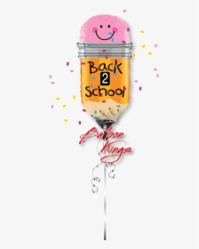 Welcome Back To School Pencil - Back To School Pencil, HD Png Download, Transparent PNG