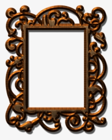 Wood Frame Png File Free Usage By Theartist100 - Png File Picture Frame, Transparent Png, Transparent PNG