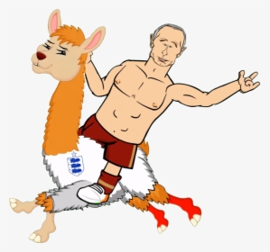 Llama Clipart Illustration - Putin 442oons, HD Png Download, Transparent PNG