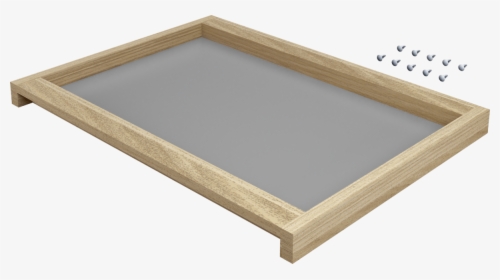 Removable Shelf With Oak Wood Frame Ra492160-1 - Plywood, HD Png Download, Transparent PNG