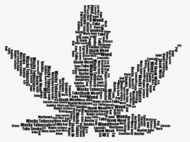 Transparent Joint Clipart - Black And White Cannabis Art, HD Png Download, Transparent PNG