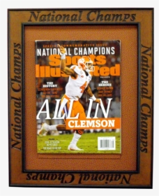 Sports Illustrated National Champions Magazine Frame - Poster, HD Png Download, Transparent PNG
