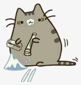 Drinking Clipart Gateway Drug - Pusheen Cocaine, HD Png Download, Transparent PNG