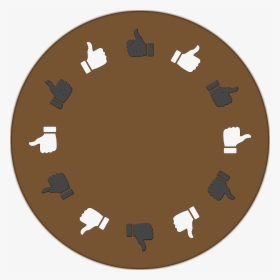 Round Table Vote - Thumbs Up Icon, HD Png Download, Transparent PNG