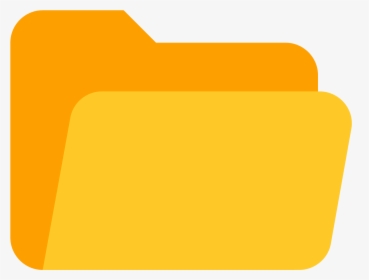 Folder Png - Open - Yellow Folder Icon Png, Transparent Png, Transparent PNG