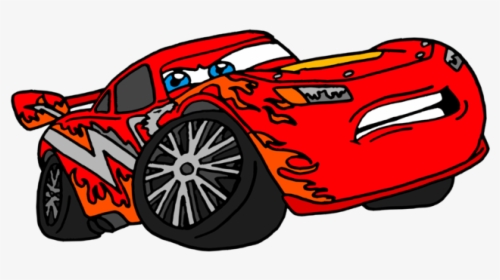 28 Collection Of Dragon Lightning Mcqueen Coloring - Dragon Lightning Mcqueen Drawing, HD Png Download, Transparent PNG
