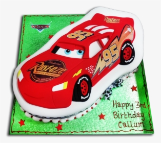 Cars 1 Lightning Mcqueen Cake, HD Png Download, Transparent PNG
