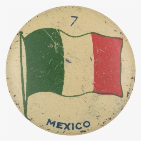 Mexico Flag Art Button Museum - Badge, HD Png Download, Transparent PNG