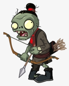 Transparent Zombie Clipart - Zombies Halloween Plantas Vs Zombies, HD Png Download, Transparent PNG