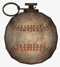 Baseballgrenade - Fallout Baseball Grenade, HD Png Download, Transparent PNG