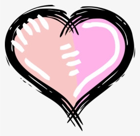 Vector Illustration Of Romance Love Heart Symbol - Классные Фотки Для Друзей, HD Png Download, Transparent PNG