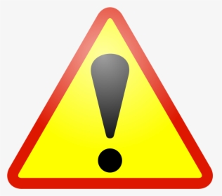Warning Icon Png - Transparent Background Warning Icon, Png Download, Transparent PNG