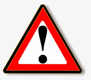 Black Red Warning Svg Clip Arts - Warning Icon Animated Gif, HD Png Download, Transparent PNG