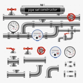 Gas Pipe Constructor, HD Png Download, Transparent PNG