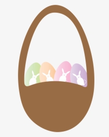 Easter Basket And Eggs Clip Arts - Illustration, HD Png Download, Transparent PNG