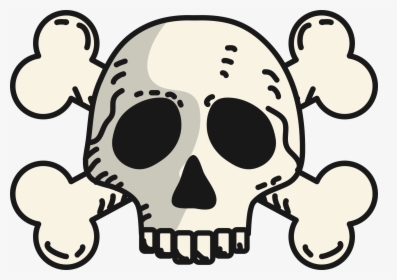 Skull Crossbones Png - Skull And Crossbones Boy Clipart, Transparent Png, Transparent PNG