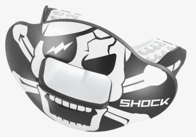 Skull & Crossbones Max Airflow Football Mouthguard - Mouth Guard Football Skull, HD Png Download, Transparent PNG