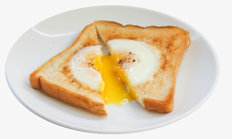 Egg On Toast Png, Transparent Png, Transparent PNG
