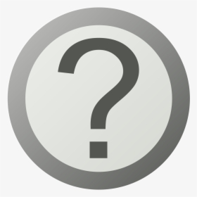 Grey Question Mark Transparent, HD Png Download, Transparent PNG